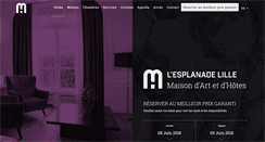 Desktop Screenshot of esplanadelille.com